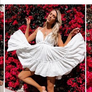 NWT VICI Neptune Halter Dress